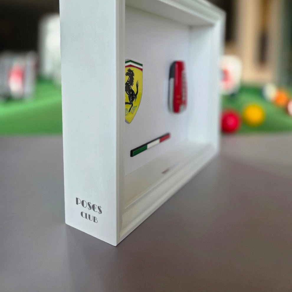 WORK SMARTER - Ferrari Key Frame | White Edition