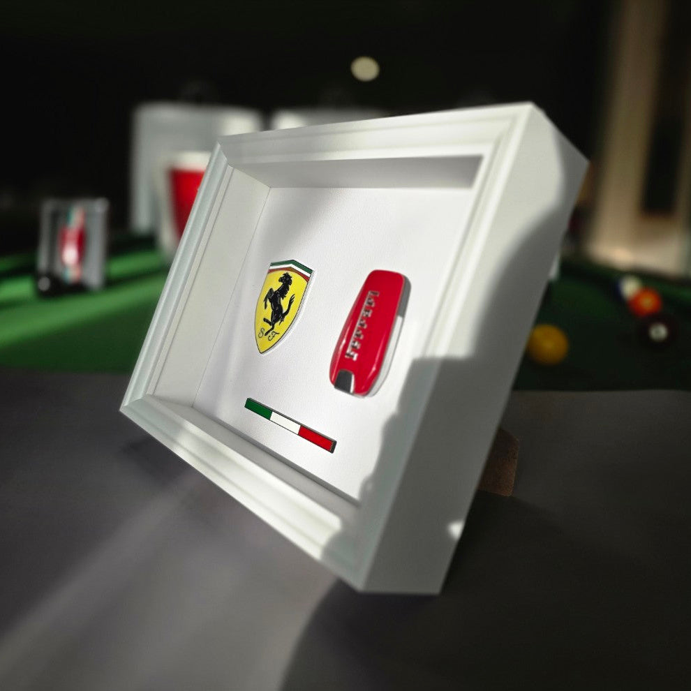 WORK SMARTER - Ferrari Key Frame | White Edition