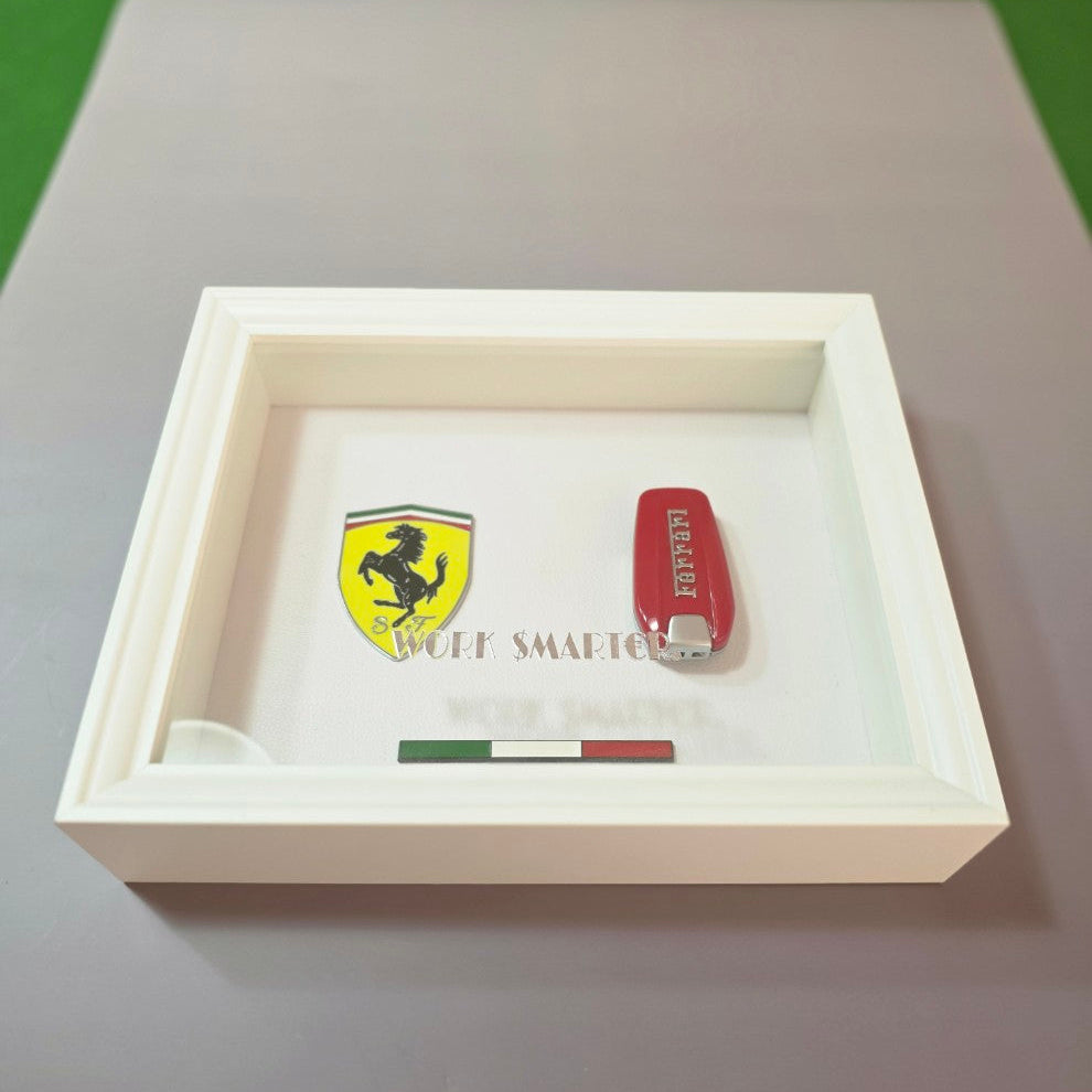 WORK SMARTER - Ferrari Key Frame | White Edition
