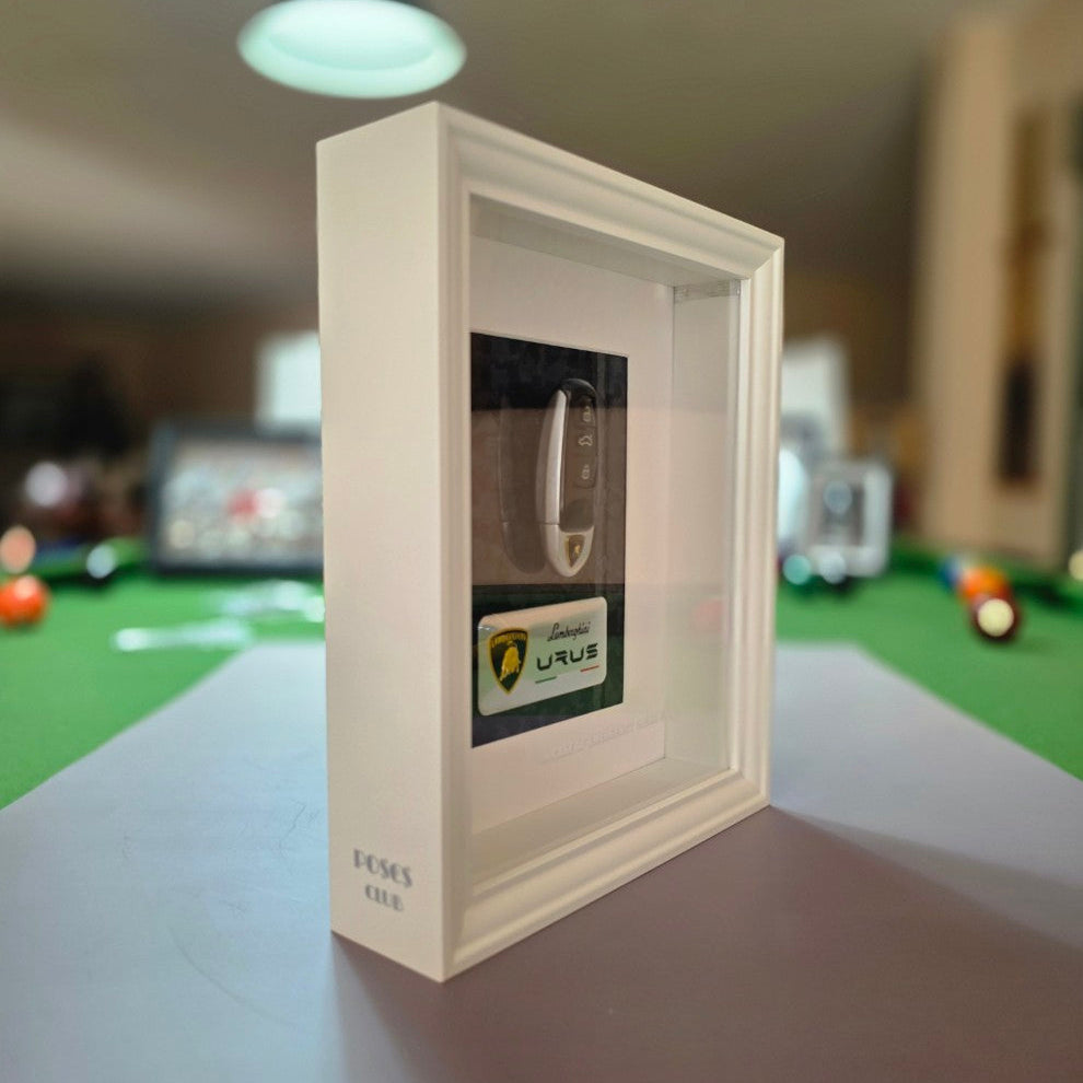 BREAK GLASS - Lamborghini Urus Key Frame | White Edition