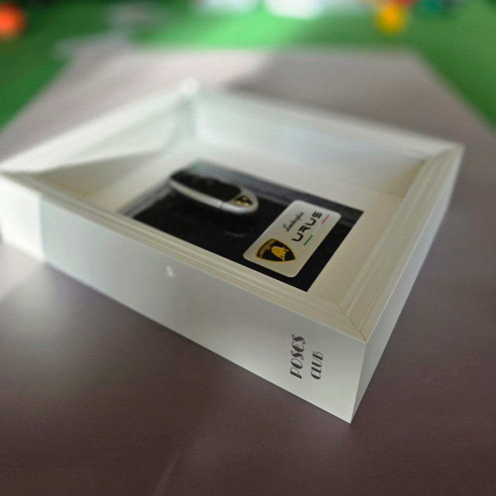 BREAK GLASS - Lamborghini Urus Key Frame | White Edition