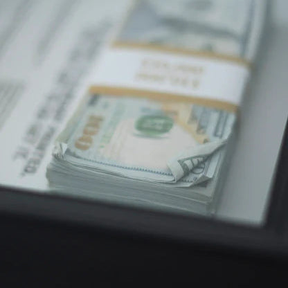 THE MONEY IS ALREADY PRINTED - $10,000 Frame