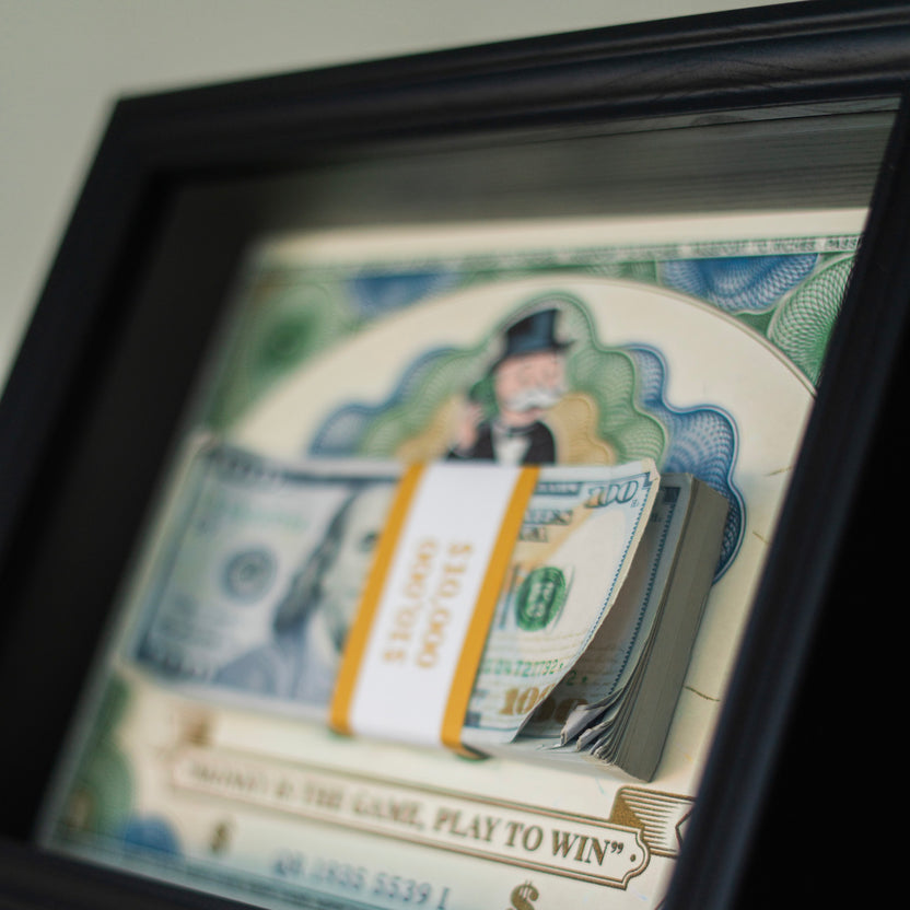 MONEY IS THE GAME - $10,000 Frame