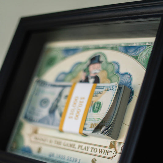 MONEY IS THE GAME - $10,000 Frame